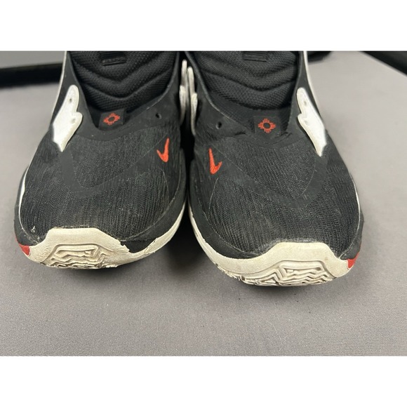 Nike Kyrie Irving 5 Low Dominoe Black White Chile Red Size 9.5 DJ6012-001 - Picture 5 of 11